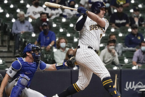Shaw sends Brewers to 6-5 win over Dodgers in 11 innings