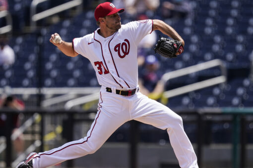 Scherzer tosses 5-hitter, Zimmerman HR, Nats top Marlins 3-1