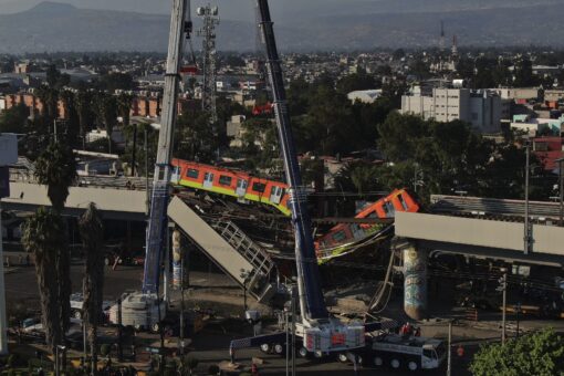 Overpass collapse on Mexico City metro kills at least 24