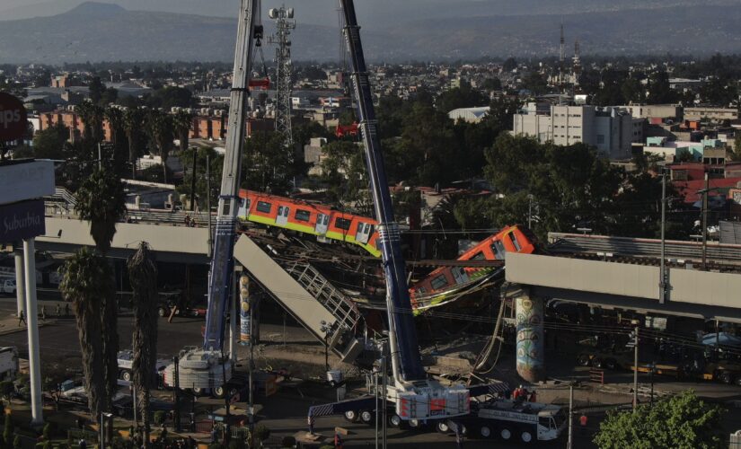 Overpass collapse on Mexico City metro kills at least 24