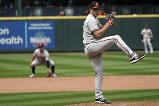 O’s Means throws MLB’s 3rd no-hitter of season, tops M’s 6-0