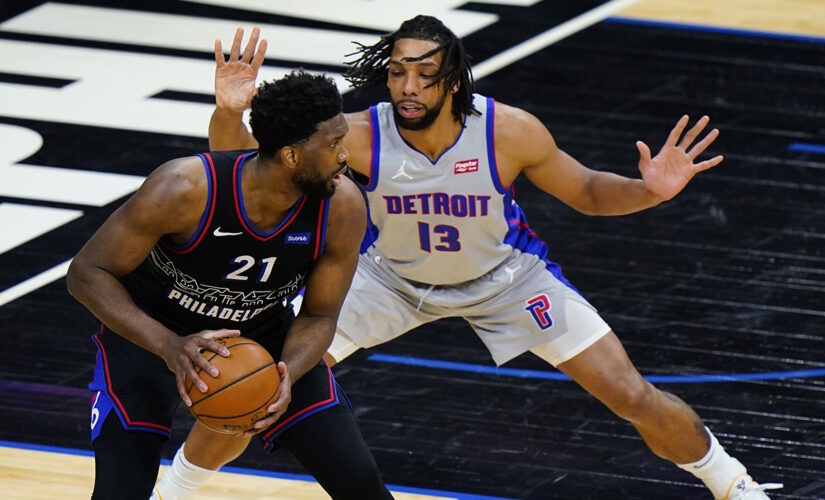 Embiid scores 29, 76ers beat Pistons for 8th straight win