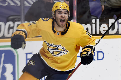 Predators down Hurricanes 3-1 to clinch playoff berth
