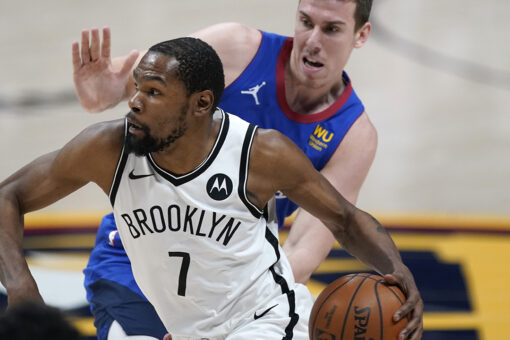 Nets rally to beat Nuggets 125-119, snap 4-game skid