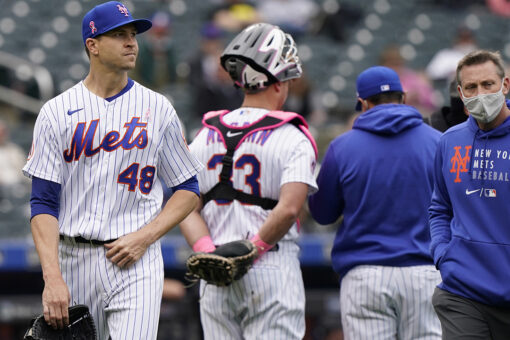 Jacob DeGrom’s injury scare continues, Mets win 5th straight