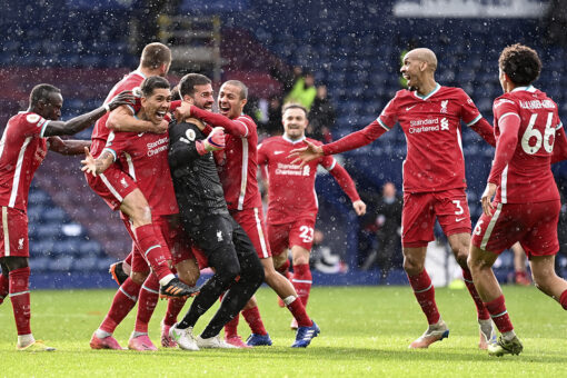 Goalkeeper Alisson heads his way into EPL history books