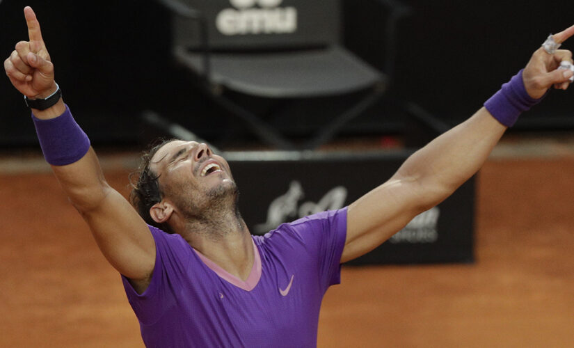 Nadal beats a tired Djokovic for 10th Italian Open title