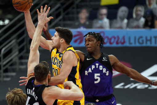 Brissett has career-high 31 as Pacers beat Raptors 125-113