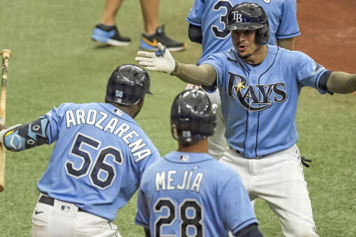 Margot, Adames, Lowe lead Rays over Mets 7-1 for sweep