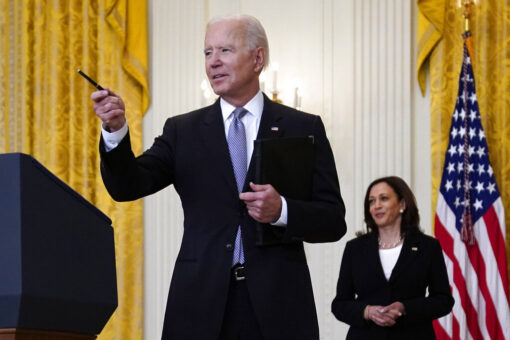 Why Harris is treading carefully in Biden world, and taking flak from the press