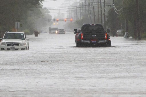 Dangerous flooding, storms threaten Gulf Coast