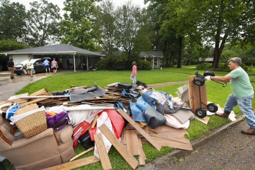 Days of threatening flooding still to come for Southern states