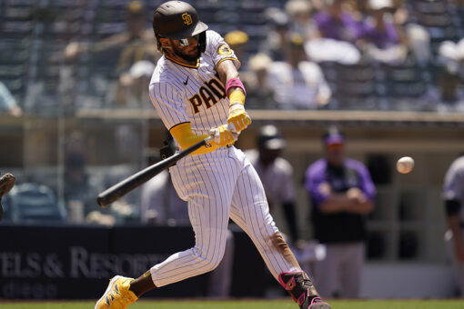 Tatis homers, 4 for 4 in return, Padres beat Rockies 3-0