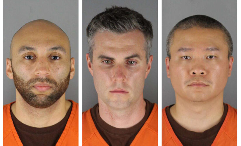 Appeals court hears case of 3 ex-cops charged in Floyd death