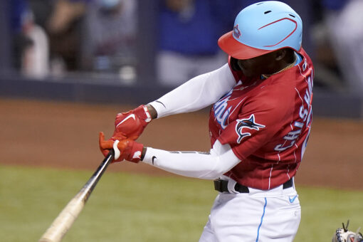 Long season tests Miami Marlins rookies Chisholm, Rogers