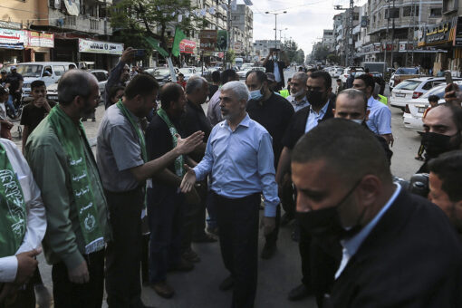 LIVE UPDATES: Hamas holds defiant military parade, top leader appears