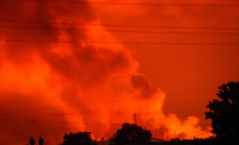 Congo volcano erupts, city of Goma residents flee