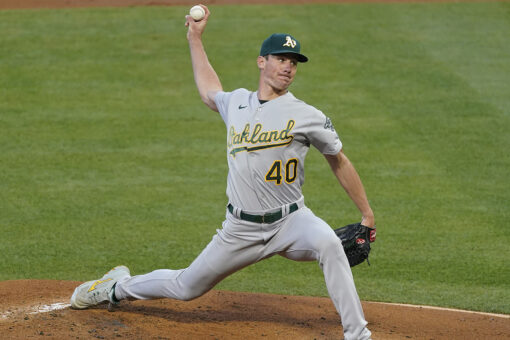 Bassitt shines, A’s hit 3 homers in 6-2 win over Angels