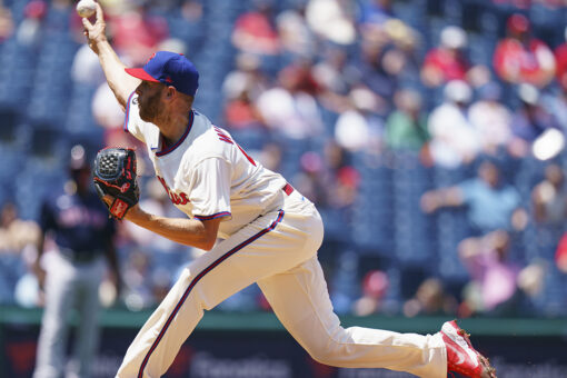 Wheeler fans 12, Phils beat Red Sox 6-2 to end 4-game skid