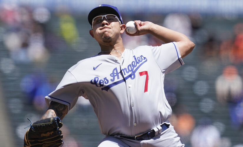 Lux slam, pitcher Urías 3 RBIs send Dodgers past Giants 11-5