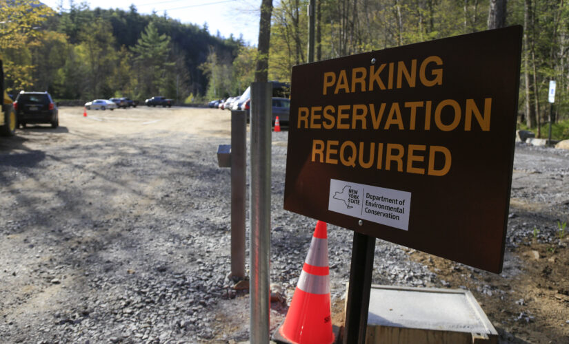 Party of 4? Your trail is ready. Busy parks try reservations