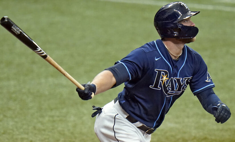 Meadows homers and has 4 RBIs, Rays beat Royals 7-2
