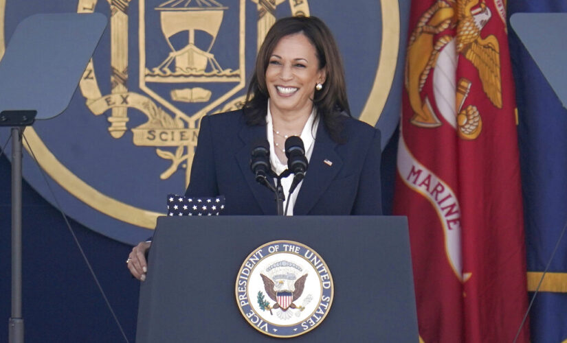 Check out Kamala Harris’ Naval Academy graduation punchline: ‘Just ask any Marine today…’