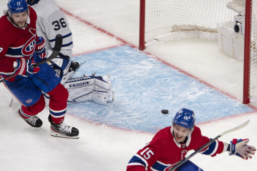 Canadiens beat Maple Leafs 3-2 in OT to force Game 7