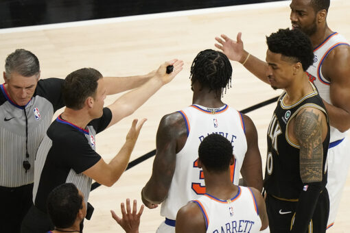 Atlanta Hawks fans troll Knicks star with ‘Playoff Randle’ chant during Game 4 victory