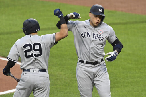 Judge homers again as Yankees rout Orioles 8-2