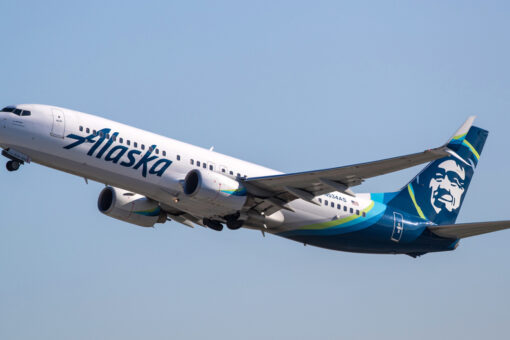 Alaska Airlines makes emergency landing after sparks sighted