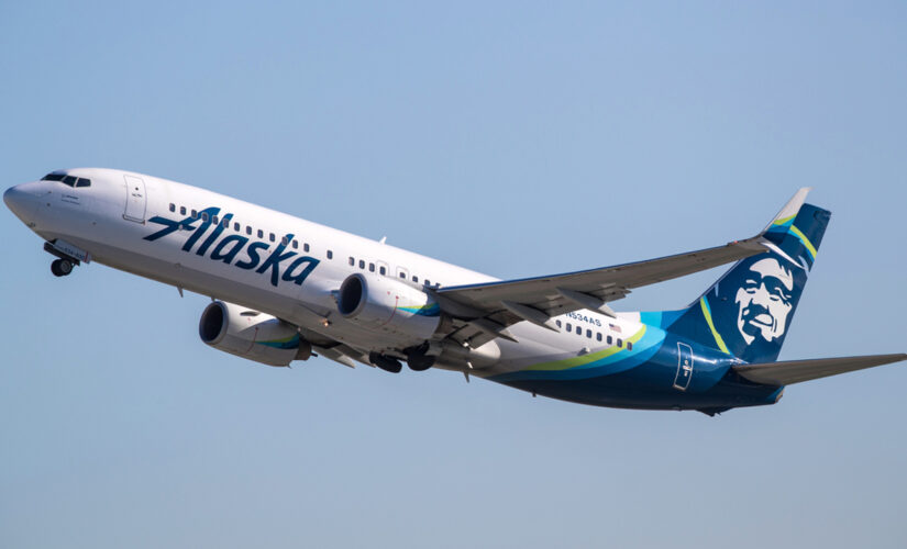 Alaska Airlines makes emergency landing after sparks sighted