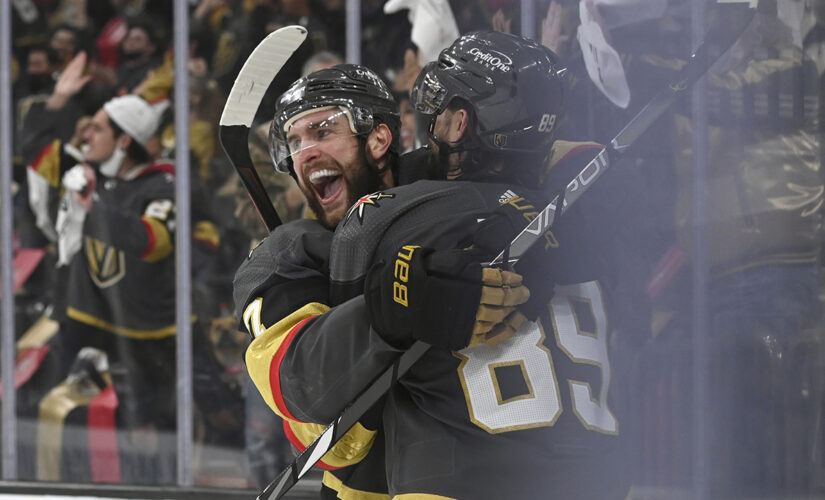 Tuch scores twice, Vegas beats Wild to even playoff series