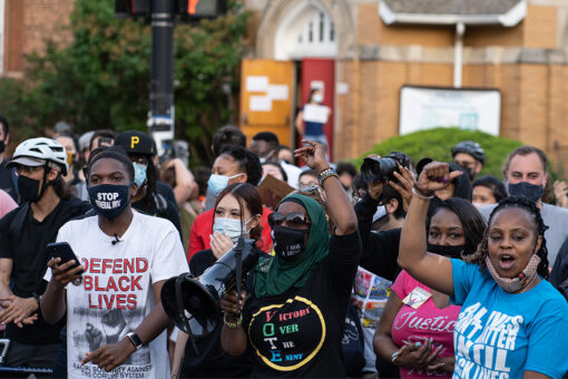 Protesters chant outside Chicago Mayor Lori Lightfoot’s home: ‘It’s not enough to be Black’