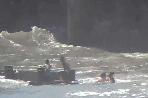 Atlantic City police, good Samaritans rescue several children from dangerous rip tides