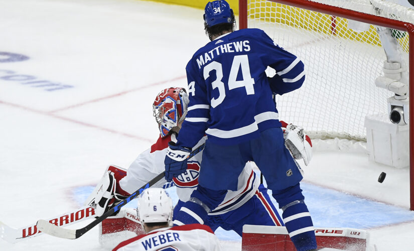Maple Leafs beat Canadiens 5-1 in Game 2 to tie series