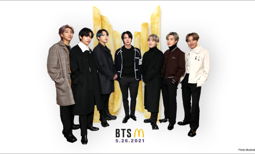 McDonald’s debuts BTS meal, its latest celebrity partnership with merch line