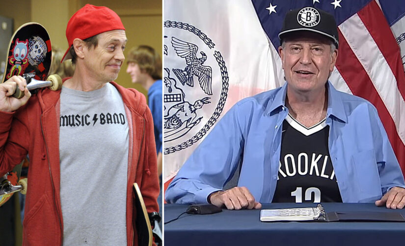 De Blasio becomes instant meme after donning Brooklyn Nets gear