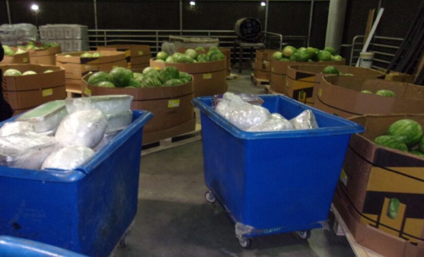 California customs agents seize $2.5M worth of meth hidden in watermelon shipment: CBP