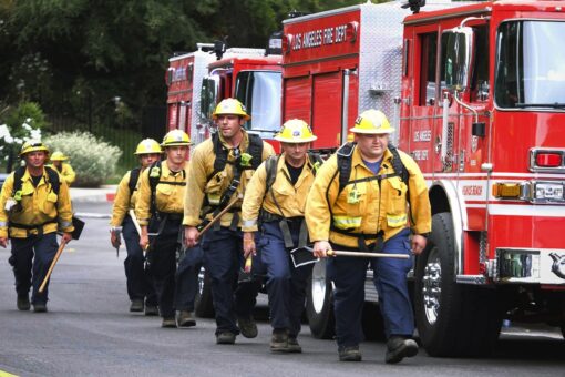 Los Angeles wildfire: Arson investigators detain 2 for questioning