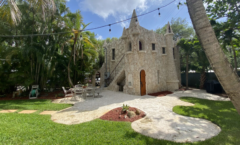 Miniature castle in Florida hits market for $1.75 million