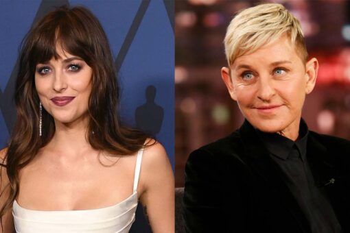 Ellen DeGeneres’ show ending prompts online praise for Dakota Johnson