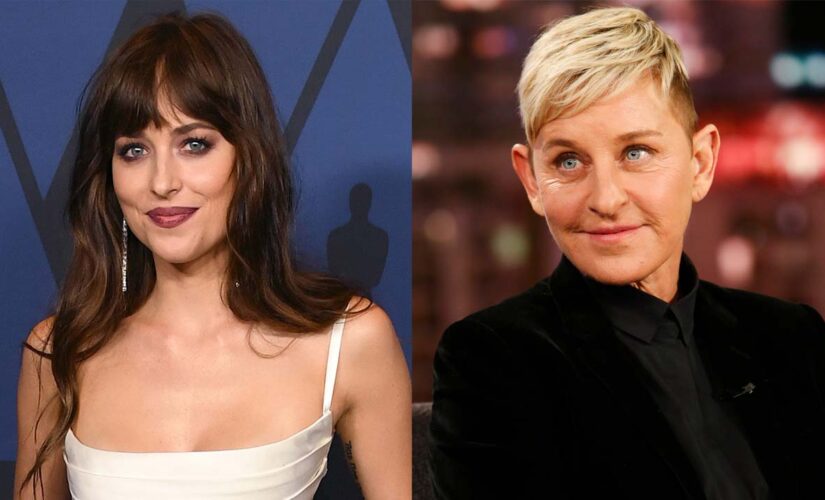 Ellen DeGeneres’ show ending prompts online praise for Dakota Johnson