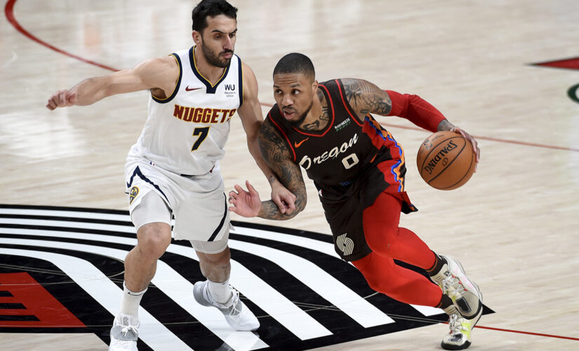 Blazers beat Nuggets 132-116, secure 6th seed for playoffs