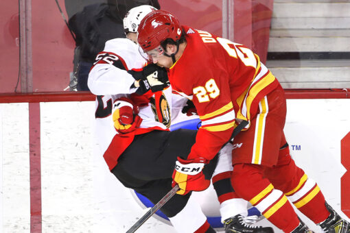 Gaudreau, Tkachuk help Flames top Sens, stay in playoff race