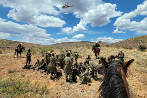 Border Patrol nabs 32 Mexican nationals dressed in camo in Arizona