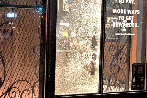 Portland police declare riot, post photos of damage to buildings