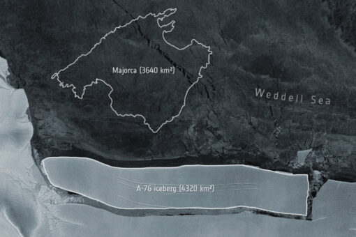 World’s largest iceberg breaks off Antarctic shelf