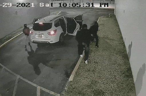 Miami-Dade police release surveillance video of armed suspects in banquet hall mass shooting