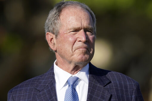 Iran ‘dangerous’ for world peace by targeting Israel, Bush says, warning 2-state solution ‘very difficult’
